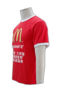 T187 訂做t恤 t恤印字 t恤訂製  t-shirt供應商     紅色